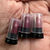 Kit 3 minis Batom Mate Alta Pigmentacao Rosacia - Amorando - Vermelito 0,8g cada Quem disse, Berenice? - Aromas Casa Gente Grande