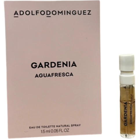 Flaconete 1,5ml Agua Fresca de Gardênia Musk Adolfo Domingues Eau de Toilette Feminino
