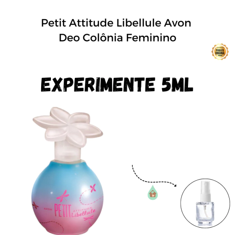 Fracionado 5ml Petit Attitude Libellule Avon Deo Colônia Feminino