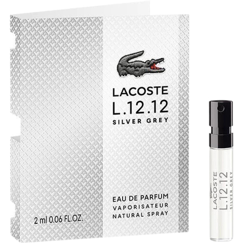 Flaconete 1,2ml L.12.12 Silver Grey Lacoste Fragrances Eau de Parfum Masculino - comprar online
