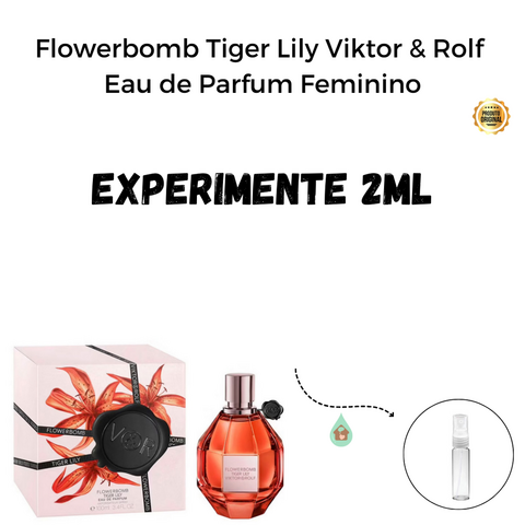 Fracionado 2ml Flowerbomb Tiger Lily Viktor & Rolf Eau de Parfum Feminino