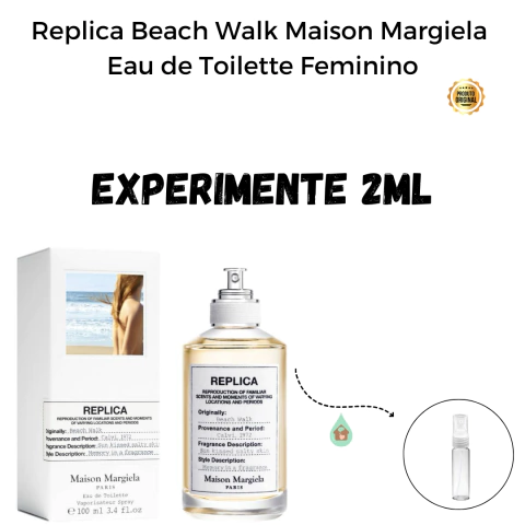 Fracionado 2ml Replica Beach Walk Maison Margiela Eau de Toilette Feminino