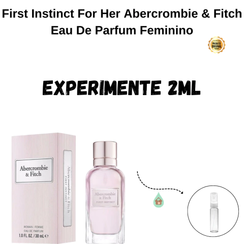 Fracionado 2ml First Instinct For Her Abercrombie & Fitch Eau De Parfum Feminino