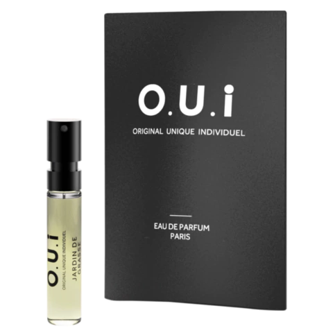 Flaconete 2ml Jardin de Grasse Rose O.U.i Eau de Parfum Feminino