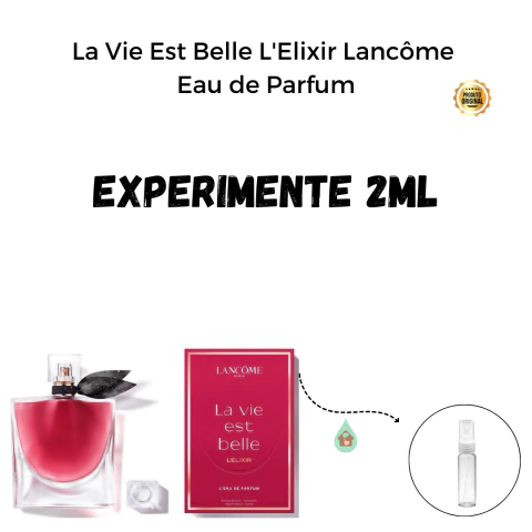 Fracionado 2ml La Vie Est Belle L'Elixir Lancôme Eau de Parfum Feminino
