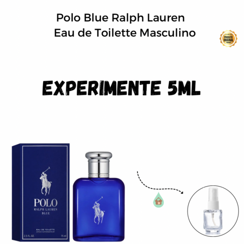 Fracionado 5ml Polo Blue Ralph Lauren Eau de Toilette Masculino