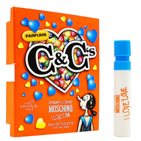 Flaconete 1ml Cheap & Chic I Love Love Moschino Eau de Toilette Feminino