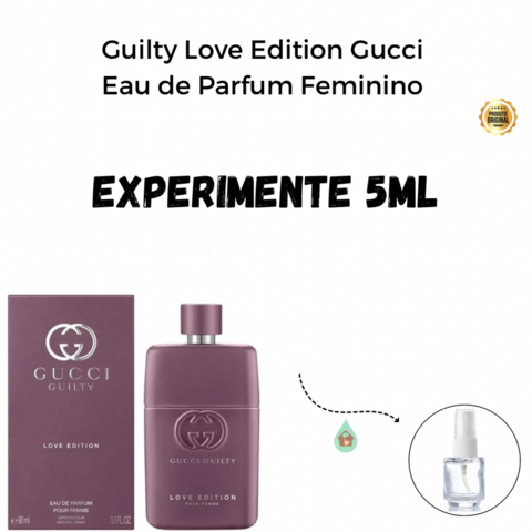 Fracionado 5ml Guilty Love Edition Gucci Eau de Parfum Feminino