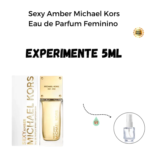 Fracionado 5ml Sexy Ambar Michael Kors Eau de Parfum Feminino