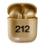 Fone de ouvido 212 MTV Carolina Herrera Fragrances sem fio bluetooth