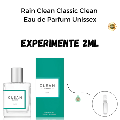 Fracionado 2ml Rain Clean Classic Clean Eau de Parfum Unissex