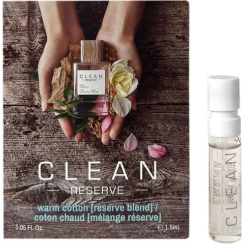 Flaconete 1,5ml Reserve Warm Cotton Clean Eau de Parfum Unissex
