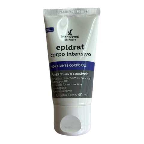 40g Epidrat Corpo Intensivo Hidratante Corporal Peles Secas e Sensíveis Mantecorp