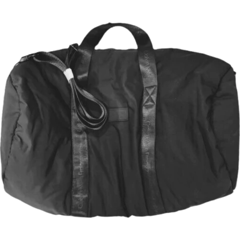 Mala de mão viagem Calvin Klein Fragrances Puffer Preta