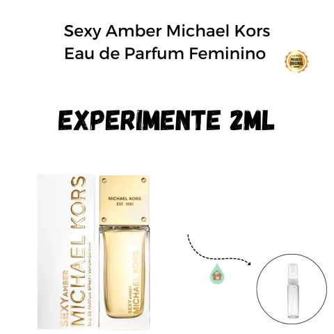 Fracionado 2ml Sexy Ambar Michael Kors Eau de Parfum Feminino