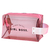 Necessaire Benefit Girl Boss Transparente Fumê e Rosa