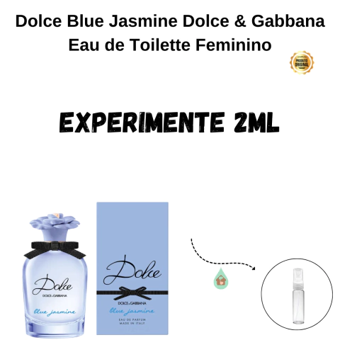 Fracionado 2ml Dolce Blue Jasmine Dolce&Gabbana Eau de Toilette Feminino