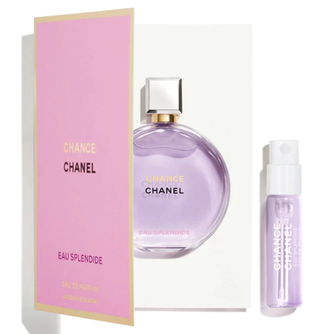 Flaconete 1,5ml Chance Eau Splendide Chanel Eau de Parfum Feminino