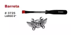 Barreta De 8'' Palanca Taller Automotor Eurotech Eu3725 - comprar online