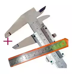 Calibre De Acero 150mm Con Estuche Wembley 6409 + Regalo
