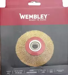 Cepillo Circular 150mm 6 Pul Amoladora De Banco Wembley 5584 en internet