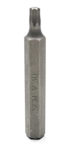 Punta Hexa. Torx T55 Encastre 10mm Largo 75mm Bremen 5510