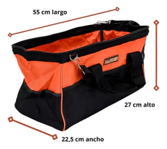 Bolso Porta Herramientas 50 Cm Con Bolsillos Harden 54434 en internet