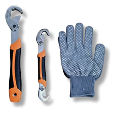 Juego Llave Caño Universal Multiproposito 2un Harden 540572