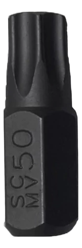 Punta Torx Bremen T50 Corto Encastre 10mm Largo 30mm 5502