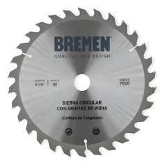 Disco Sierra Circular 9 1/4 23cm Bremen 7820 30 Dientes