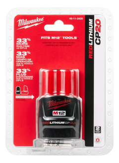 Batería Recargable Milwaukee 2 Amp M12 12 Volt Ion Litio - comprar online