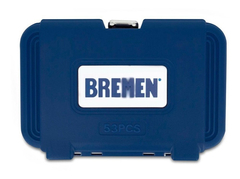 Set Herramientas Llaves Tubo Puntas Bremen 53 Pzs 1/4 6728 - comprar online