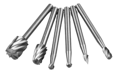 Set 6 Limas Rotativas Eje 1/8 Dremel 32mm Plastico Madera - comprar online