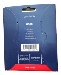 Disco Diamantado Continuo Humedo Bremen 115mm 4.5 plg 4525 - comprar online