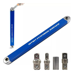 Llave De Extension Universal 390mm 4 Adaptadores Ruhlmann