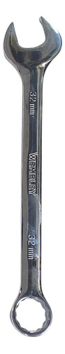 Imagen de Llave Combinada Cromada 32 Mm Wembley Profesional Cr-v 7952