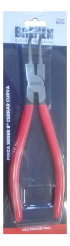 Pinza Seeger Seguer 9 Pulgadas Cerrar Curva Prof Bremen 5079 - Herramientas Dali