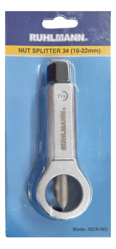 Rompe Tuercas 16-22 Mm Ruhlmann Tuerca Cr-v Ru23053