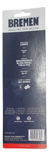 Kit Set Juego 2 Pinzas Y Alicate Aisladas 1000v Bremen 3pzs - Herramientas Dali