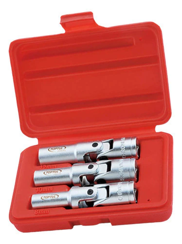 Juego Set Kit 3 Tubo Saca Bujias Diesel 3/8 Pulgada Toptul