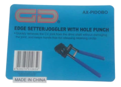 Pinza Punzonadora Perforadora Solapadora Chapista Gd Tools - Herramientas Dali