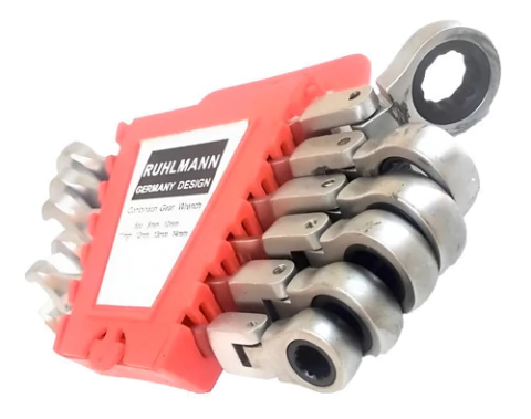 Juego Llaves Combinada A Crique Articuladas Ruhlmann Ru5351