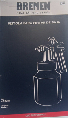 Pistola Para Pintar Baja Presion Para Compresor Bremen 6004 en internet