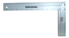 Escuadra De Aluminio 12'' Carpintero Ruhlmann Ru15506
