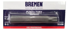 Punta Hexa. Torx T 45 Encastre 10mm Largo 75mm Bremen 5508 - comprar online