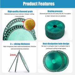 Imagen de Disco Diamantado Corte Multimaterial Ruhlmann 115mm Ru15356