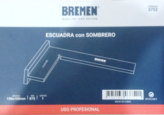 Escuadra Con Sombrero Bremen 90 Grados 250 X 160 Mm 3754 - comprar online
