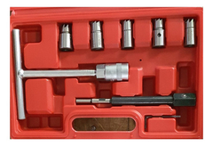 Imagen de Kit Fresas Para Asiento Inyectores Diesel 7 Piezas Eurotech