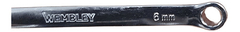Llave Combinada Cromada 6 Mm Wembley Profesional Cr-v 7904