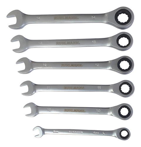 Set Juego Llaves Combinadas Mm X6u C/ Crique Ruhlmann Ru5350